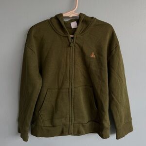 GAP Kids Forest Green Zip-Up Hoodie